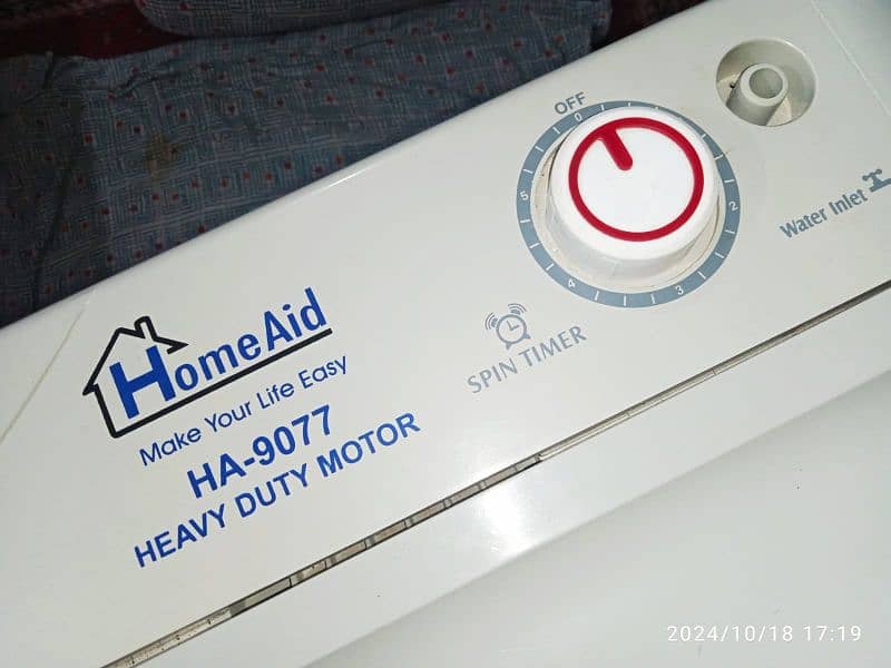 HOME AID WASHING MACHINE twin top 10 kg 1