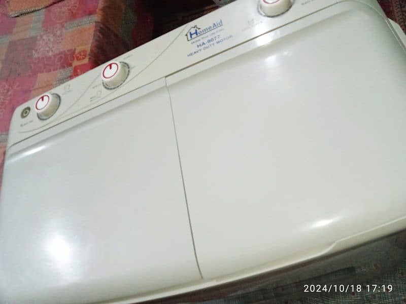 HOME AID WASHING MACHINE twin top 10 kg 6