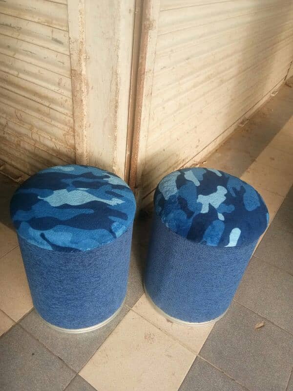 Fancy Storage Stool Set of 4 2