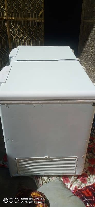 Haier  double door freezer only 3 months use 1