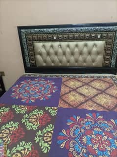 Queen Size Wooden Double Bed for Sale