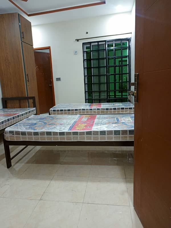 Running hostel building for rent setup for sale in Johar town opposite umt university hostels area profitable building 1