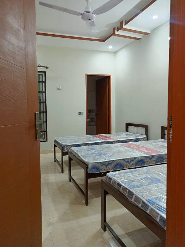 Running hostel building for rent setup for sale in Johar town opposite umt university hostels area profitable building 4