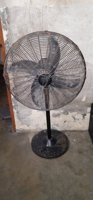 full size stand fan urgent sale good working 0