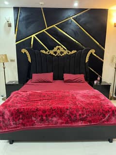 Bed sets 10 foot black bed wooden bed