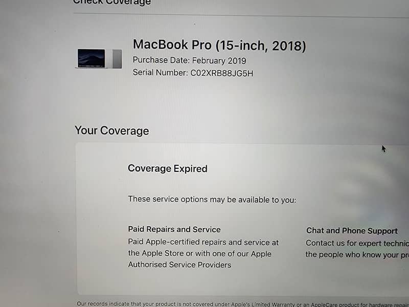 Macbook Pro 2018 15 inch, 4gb Dedicated Graphic Card, Core i7,16gb ram 9