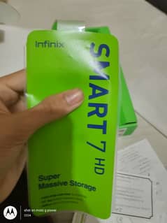 INFINIX SMART 7 HD WITH BOX PTA APPROVE 4/64 GB