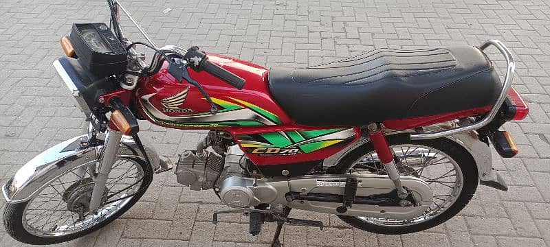 Honda cd 70 Punjab number read add 0