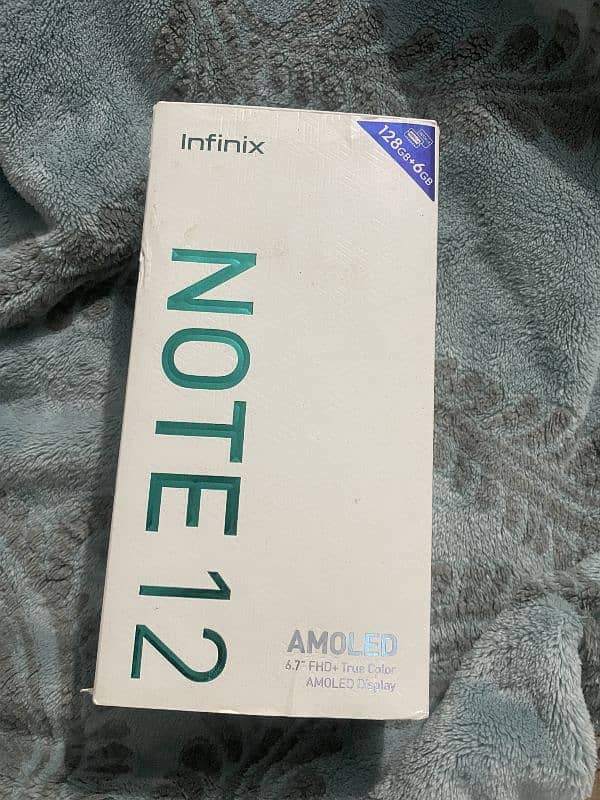 infinix note12  6/128 6