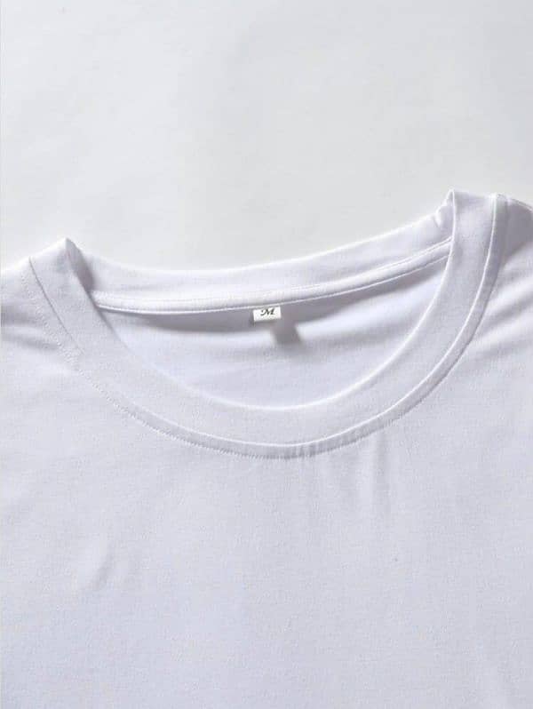 1 PCs Men Plain T-SHIRT 3