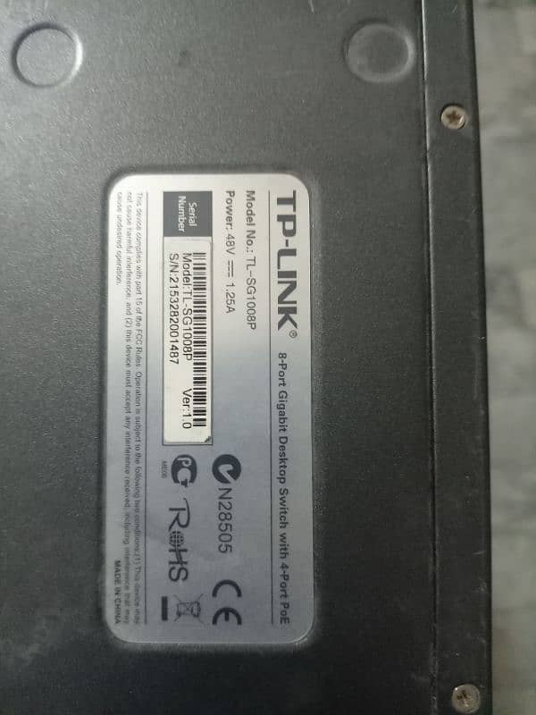 Poe switch for sale tp link ka 8 port 3