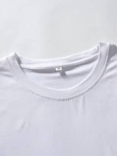 1 PCs Men Plain T-SHIRT