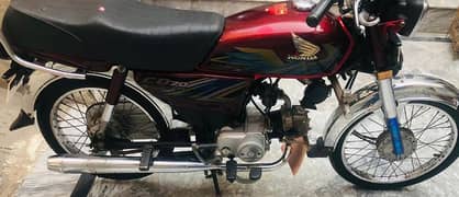 honda CD 70 2021 lush condition contact number 03459505590