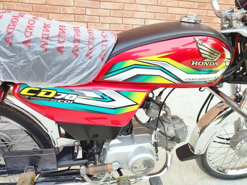 Honda CD70 2023 lush condition 3