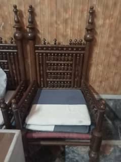 pure wooden chairs with new condition