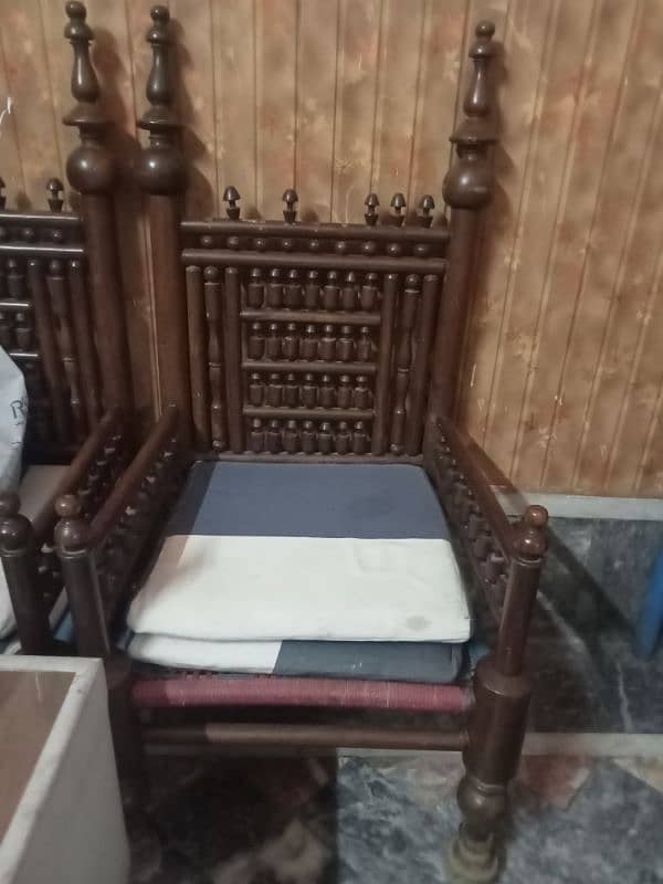 pure wooden chairs with new condition 1