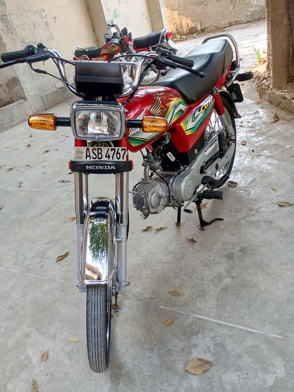 Honda CD 70 2023 new condition 03079410133 2