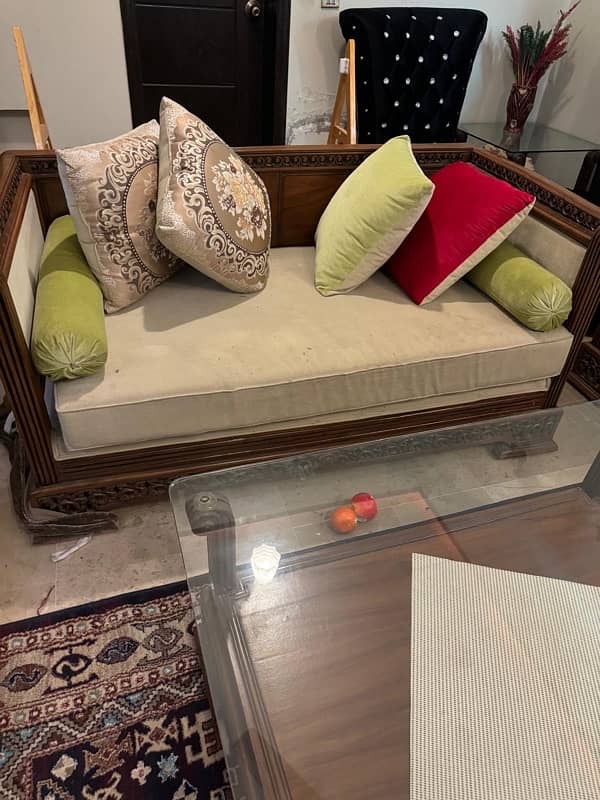 wooding sofa set 7 seater 1