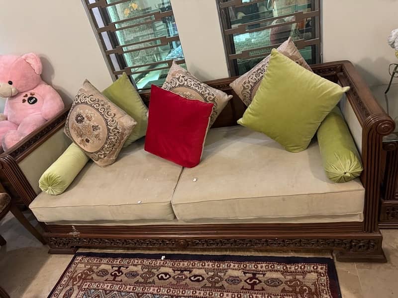 wooding sofa set 7 seater 2