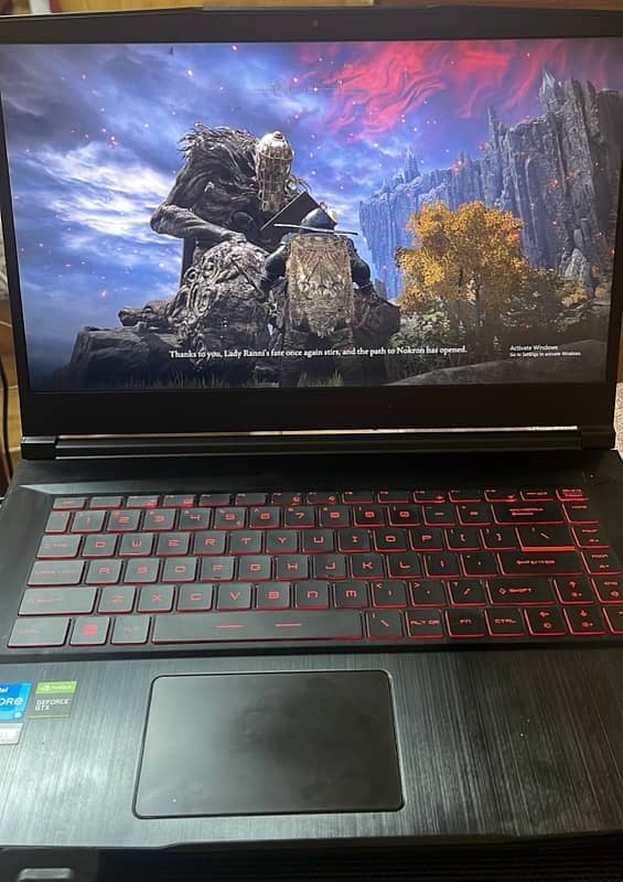 Gaming Laptop/ MSI/ 16RAM GTX 1650 4GB/ i5 11th gen 0