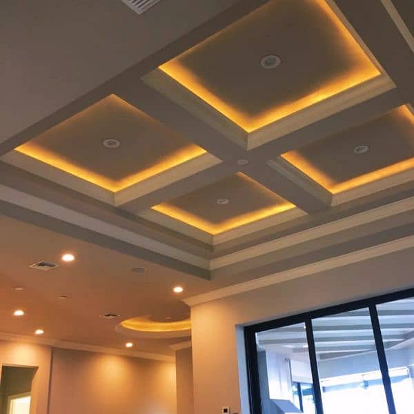 pop ceiling _ fals ceiling _wall molding available in Lahore 1