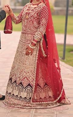 Barat Bridle Dress lehnga