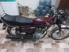 honda 125 like new urgent sale