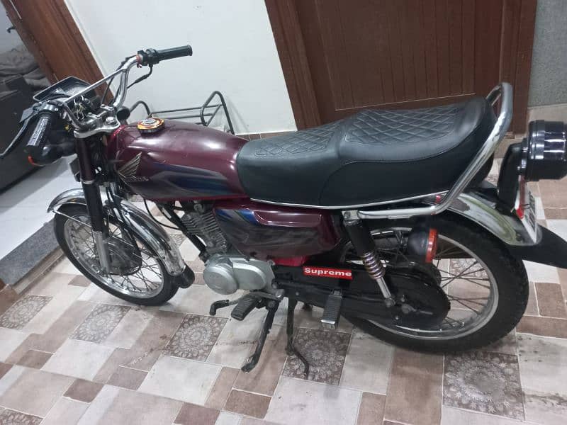 honda 125 like new urgent sale 3