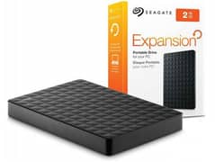 Seagate Expansion 2TB USB 3.0 External Portable Hard Drive