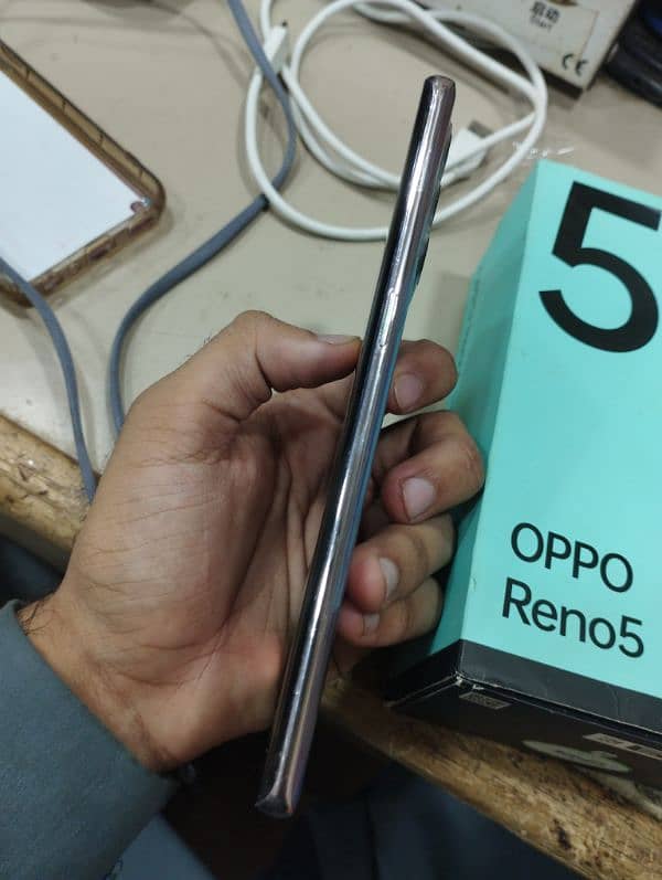 Oppo reno 5pro 12/256 with box 10/10 condition 2