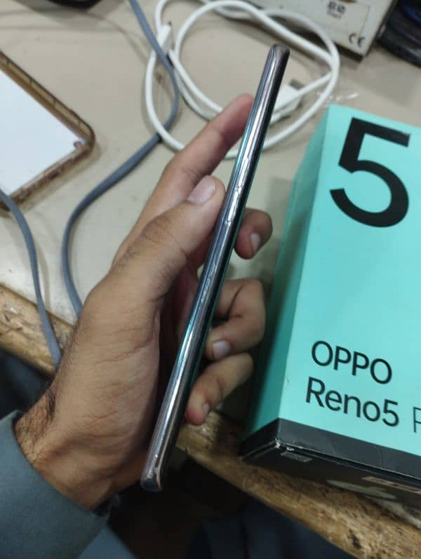 Oppo reno 5pro 12/256 with box 10/10 condition 3