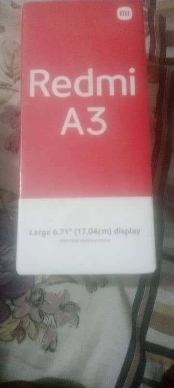 Redmi A3 4/ 64 news mobile  Daba pak  Abi on bi nai hu 0/3/11/550/3310 0