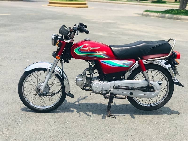 Metro 70cc Red Colour 4