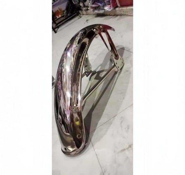 2pc Superaga Steal Mudguard(Rear) 70cc Motorcycle 0