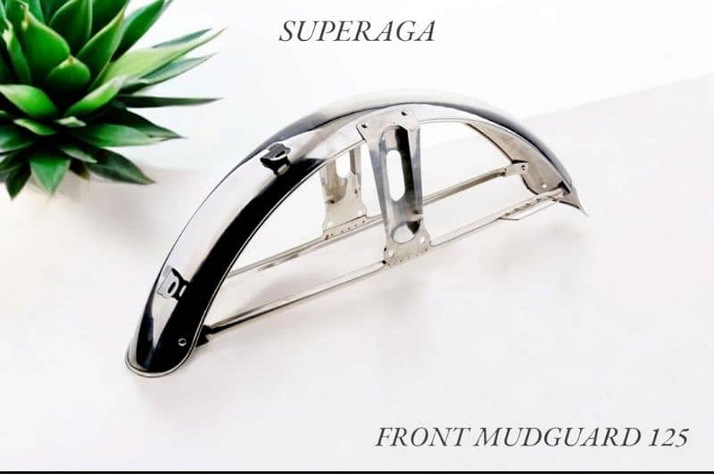 2pc Superaga Steal Mudguard(Rear) 70cc Motorcycle 3