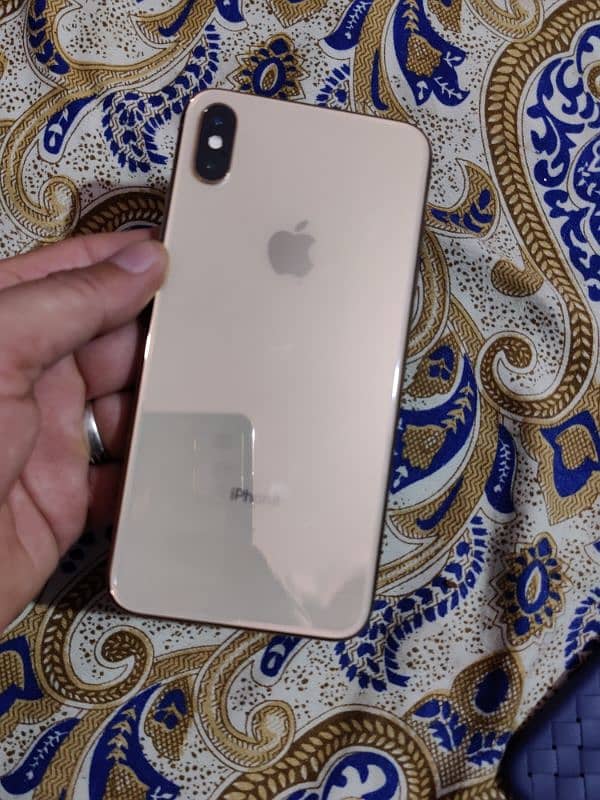 APPLE XS MAX 64 GB LLA MODEL JV WATER PACK 100 HEALTH NON ACTIVE 12