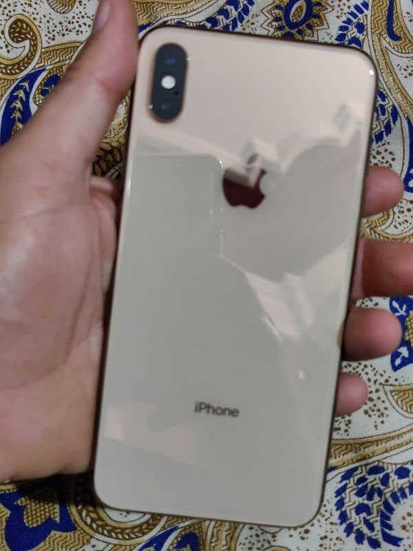 APPLE XS MAX 64 GB LLA MODEL JV WATER PACK 100 HEALTH NON ACTIVE 13