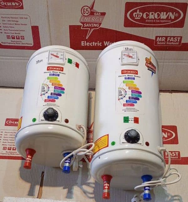 15 litter electric geyser pure Italian element new box pack 2