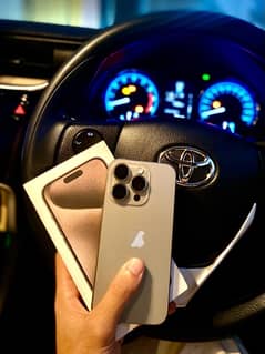 iphone 15pro JV Natural Titanium