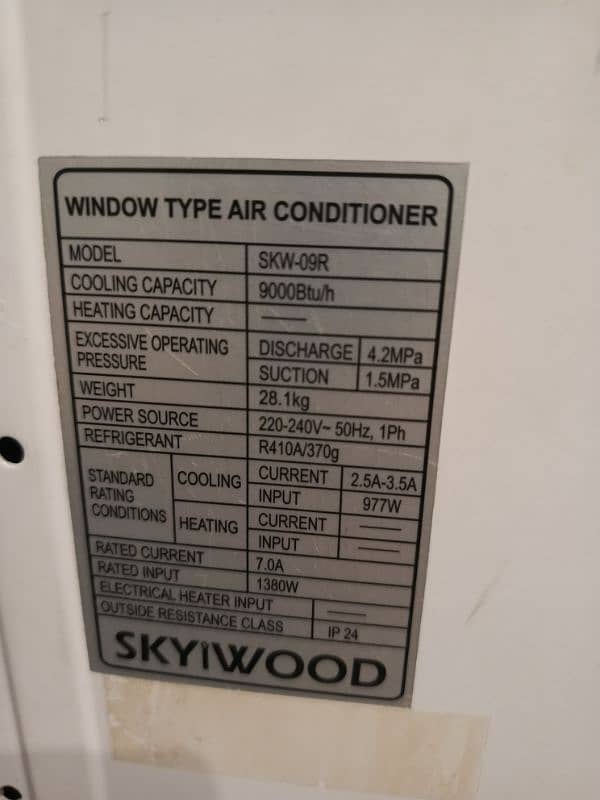 skywool ka ha window AC 1