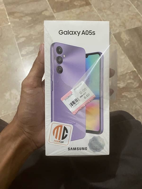 samsung a05s 6/128 with box 6