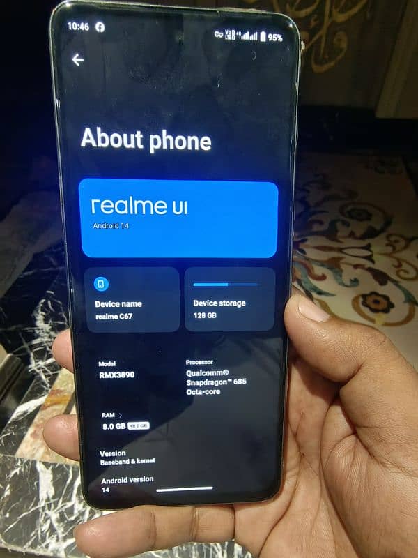 Realme C67 black 8+8 128GB 6