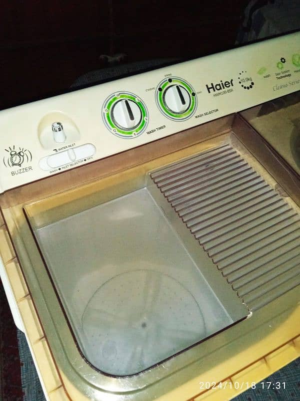 Haier washing machine twin tub model number 2