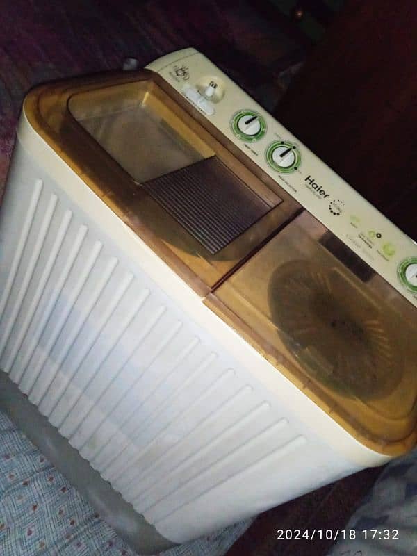 Haier washing machine twin tub model number 5