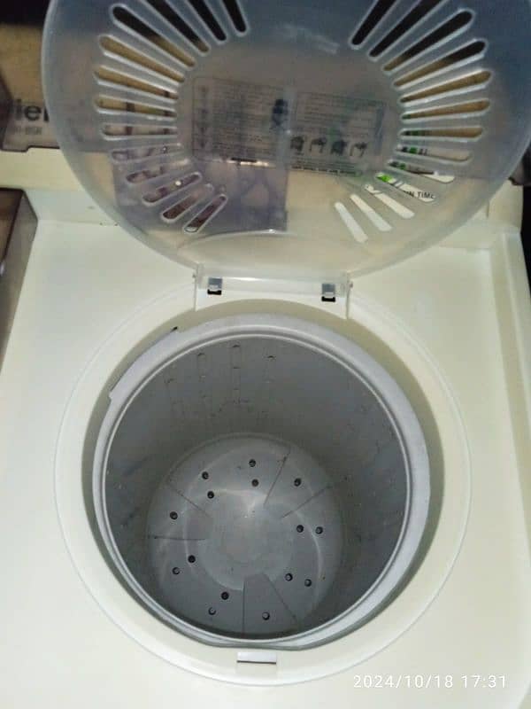 Haier washing machine twin tub model number 15