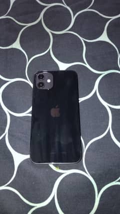 iPhone 12 black  colour jv all ok totalt genuine phone 03072778830