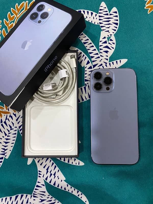 Iphone 13 Pro Max 256GB Physical + E-sim PTA approved 3