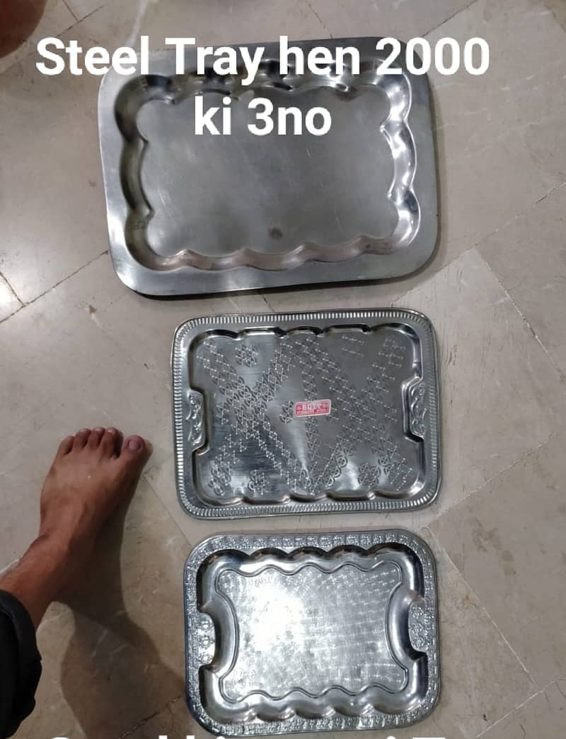 Plates aur tray waghera hen 18