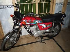 Honda cg125 model 2023 Red