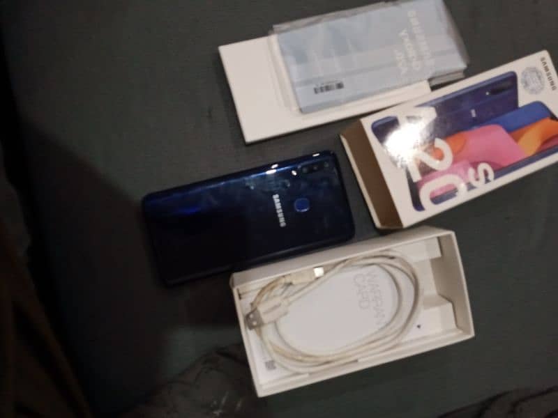 Samsung a20s pta with box data cable 0